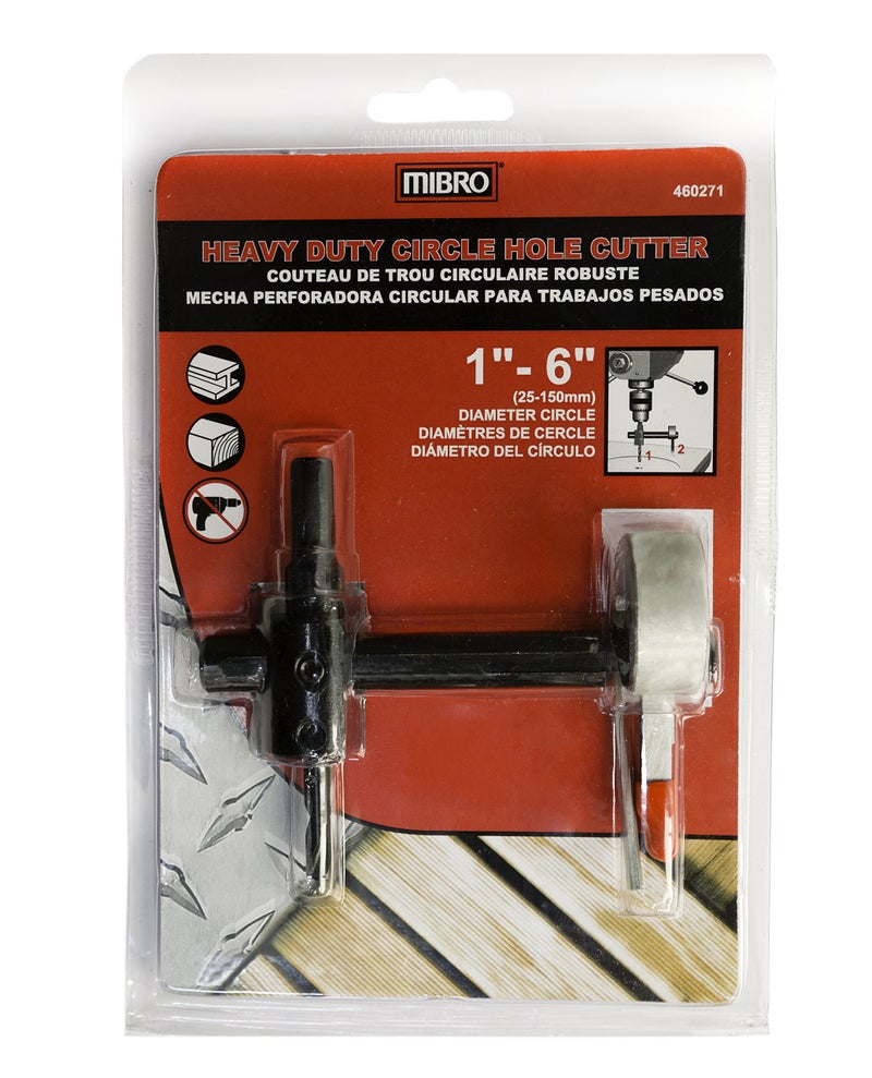 MIBRO 460271 Adjustable Circle Hole Cutter - Image 2